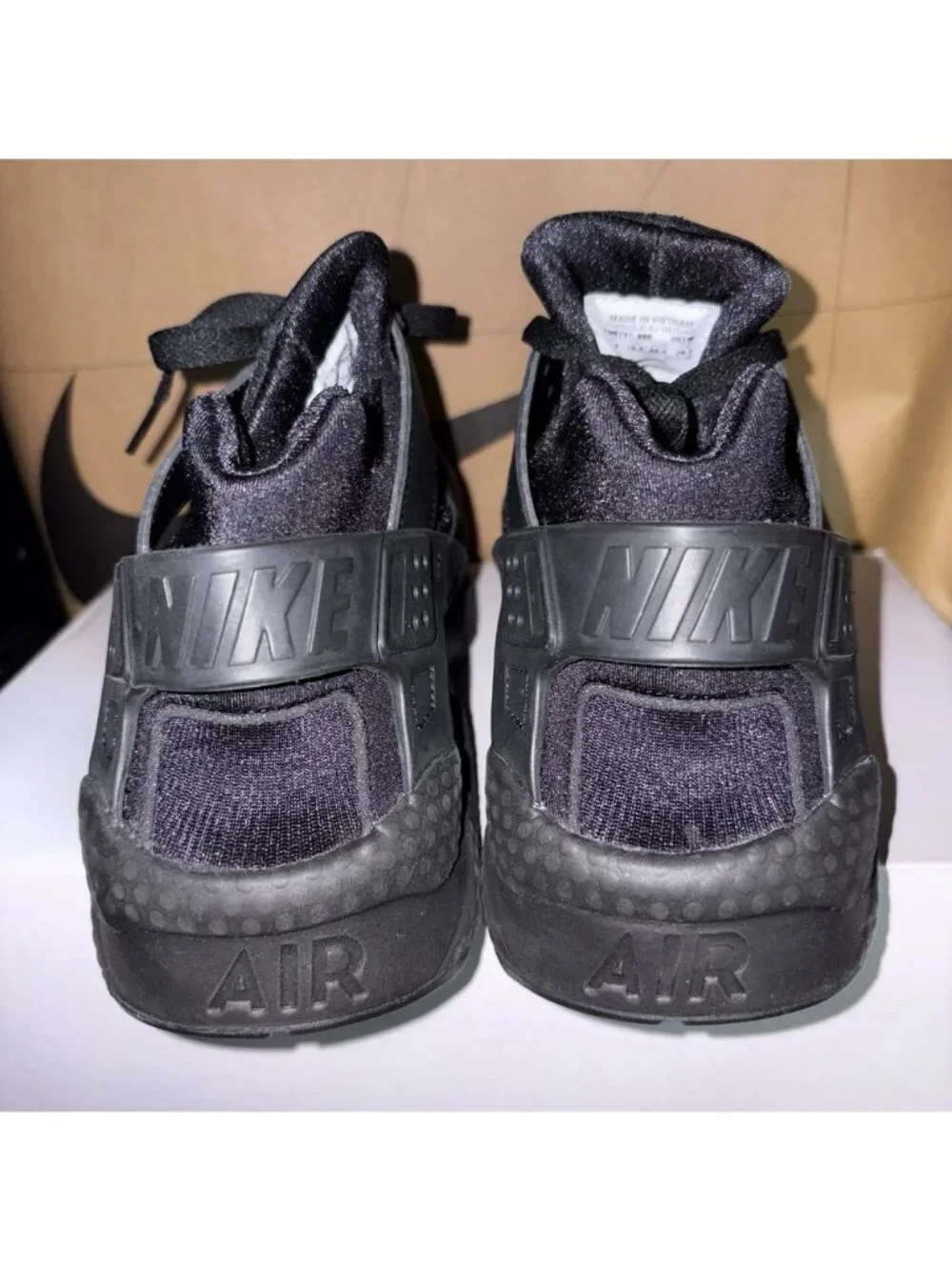 NEW Nike By You Air Huarache Triple Black White FD9781-900 Men's Size 11.5